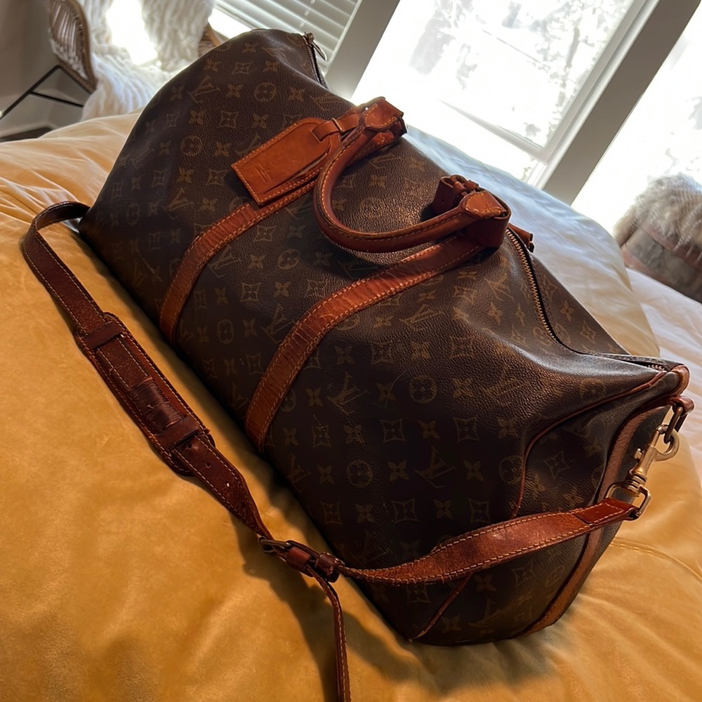 LV Keepall 50 duffle monogram - Louis Vuitton luggage 😍🥰